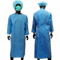 Hastane Tek Kullanımlık Ameliyat Önlükleri Hasta Ovma Cerrahı Ameliyat Elbisesi S-2XL