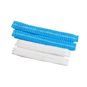 Nonwoven Cerrahi Tıbbi CE Şerit Cerrah Klipsi Kapakları Baş Saç Net Mob Şapkası
